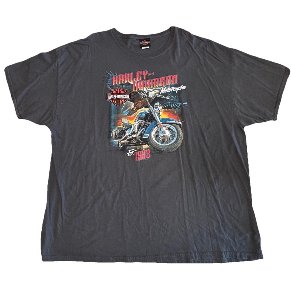 Harley-Davidson Rocky Top Pigeon Forge TN 3XL T-Shirt 2019 Eagle Bike Graphic